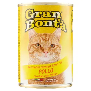 GRAN BONTA' BOCC.GATTO POLLO GR.400