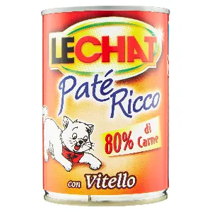 LECHAT PATE RICCO VITELLO GR.400